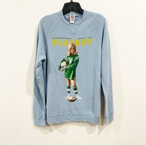 Junk Food Blue PlayBoy Sweater September 1967